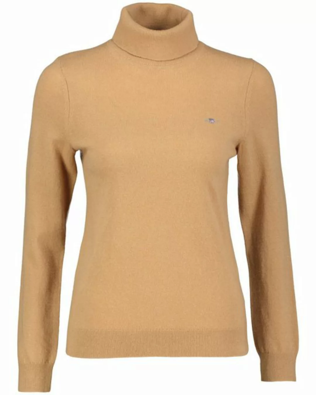 Gant Strickpullover Damen Rollkragenpullover mit Wolle (1-tlg) günstig online kaufen