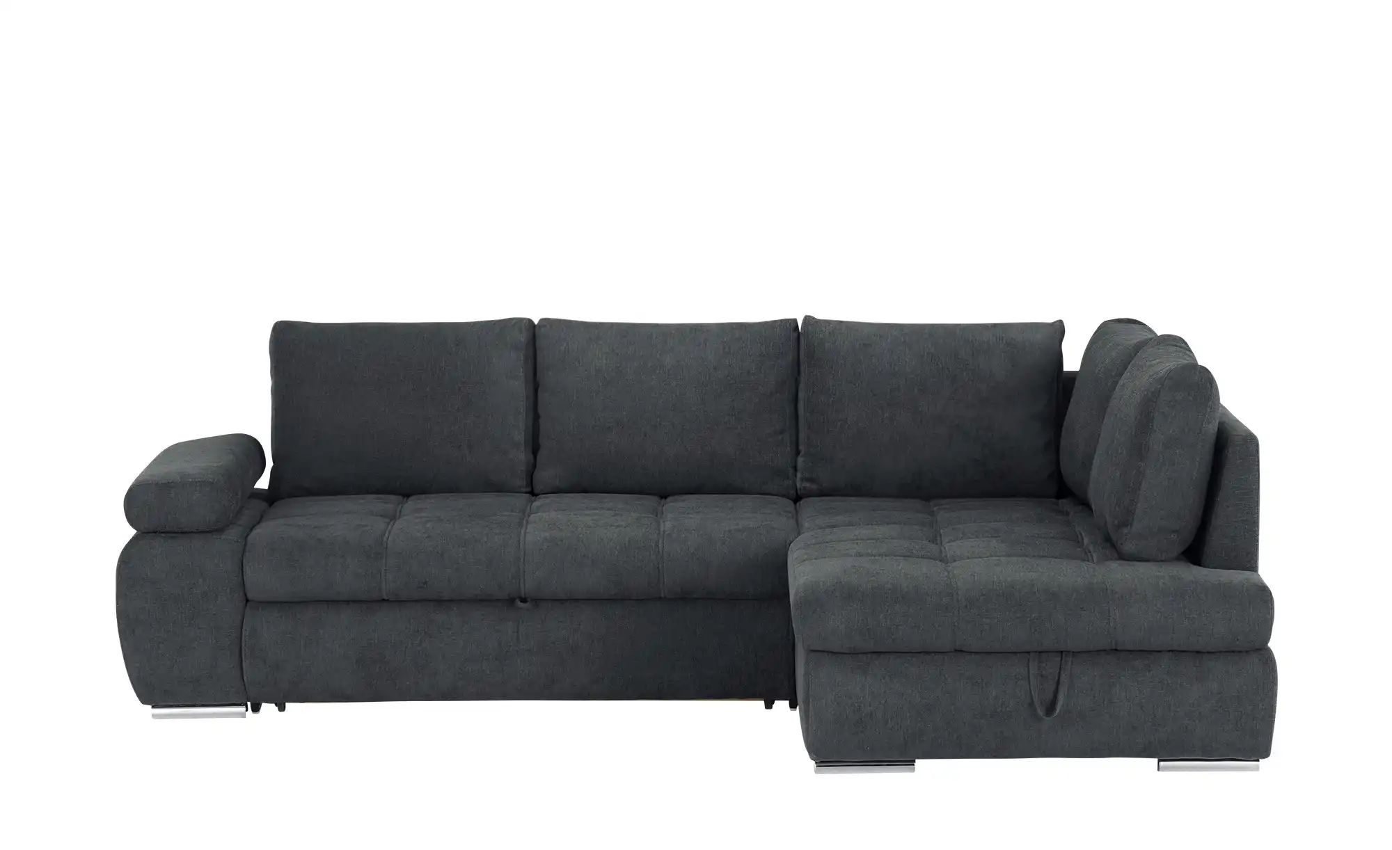 Ecksofa aus Flachgewebe Sky ¦ grau ¦ Maße (cm): B: 265 H: 89 T: 175 Polster günstig online kaufen