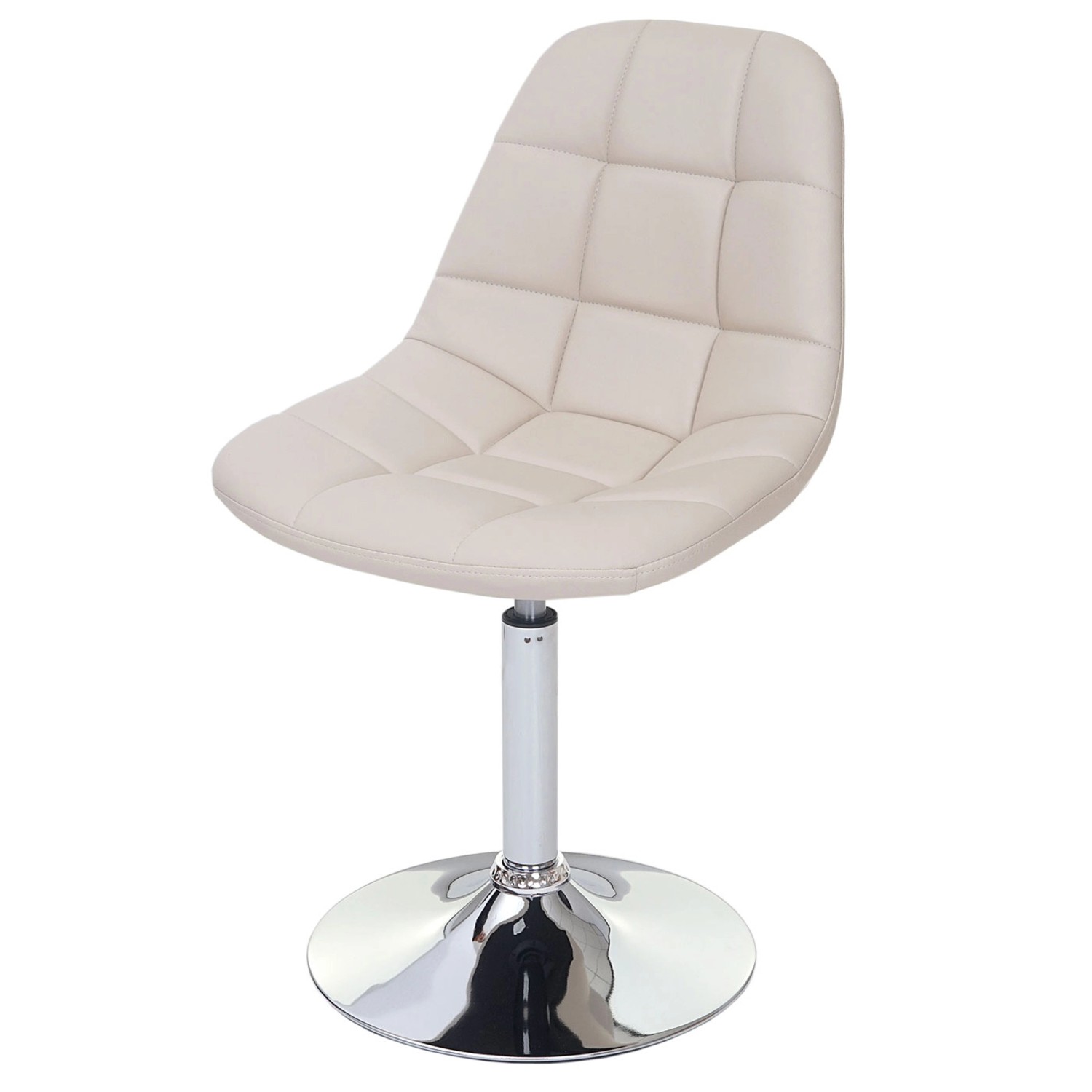 MCW Esszimmerstuhl A60 2er-Set Kunstleder Creme günstig online kaufen