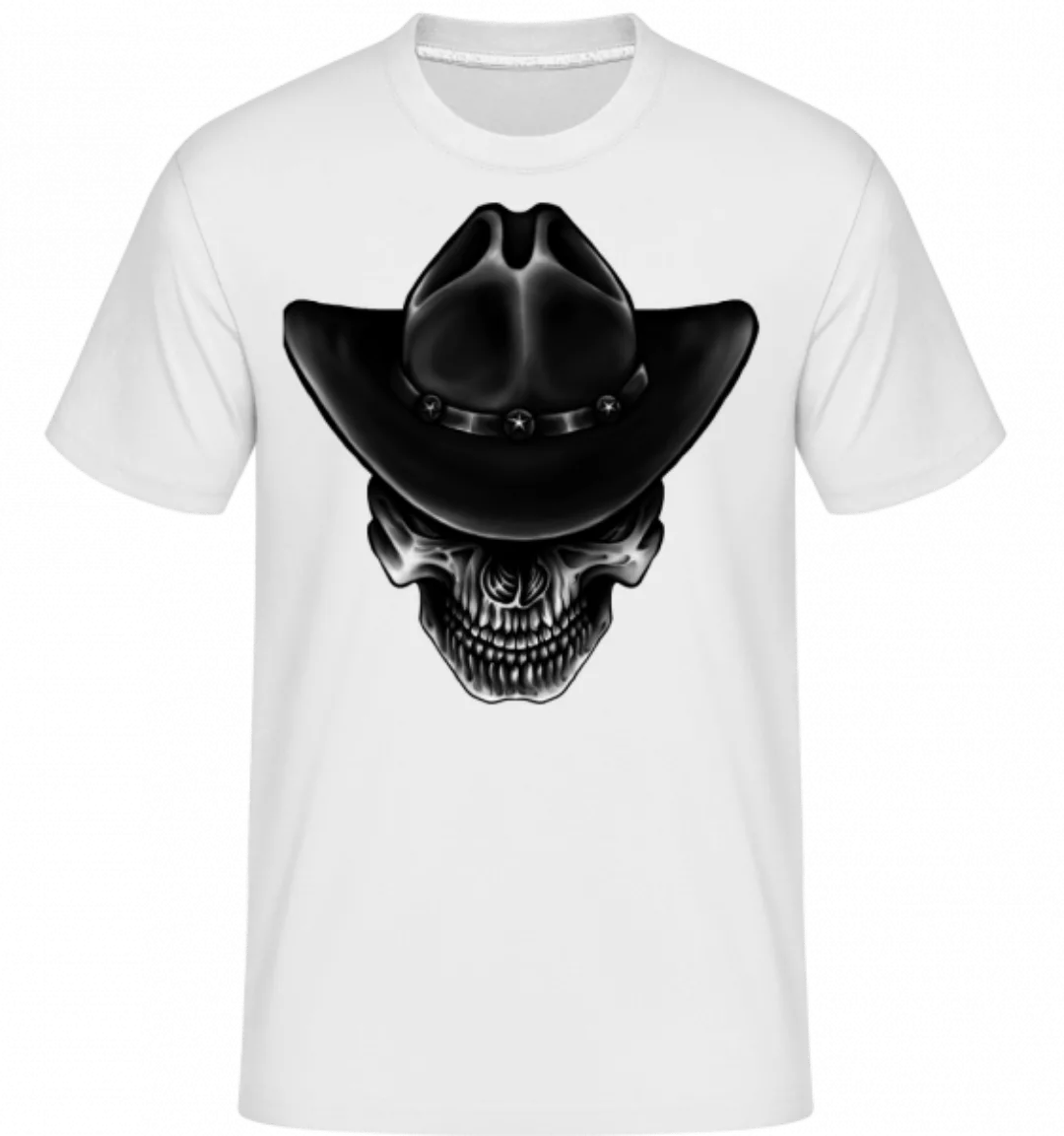 Cowboy Totenkopf · Shirtinator Männer T-Shirt günstig online kaufen