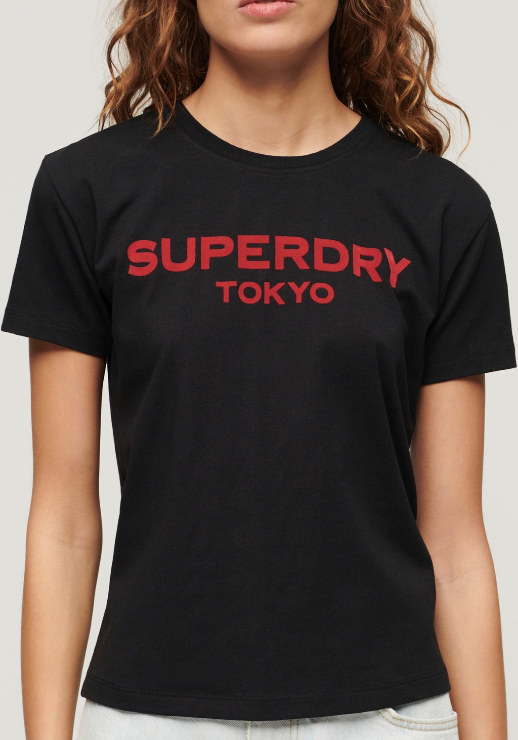 Superdry Kurzarmshirt SPORT LUXE GRAPHIC FITTED TEE günstig online kaufen