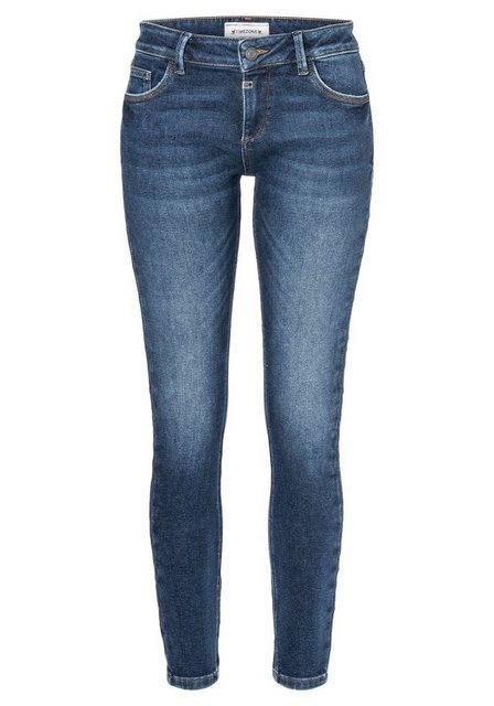 TIMEZONE Damen Jeans Tight AleenaTZ - Tight Fit - Blau - Balanced Blue Wash günstig online kaufen