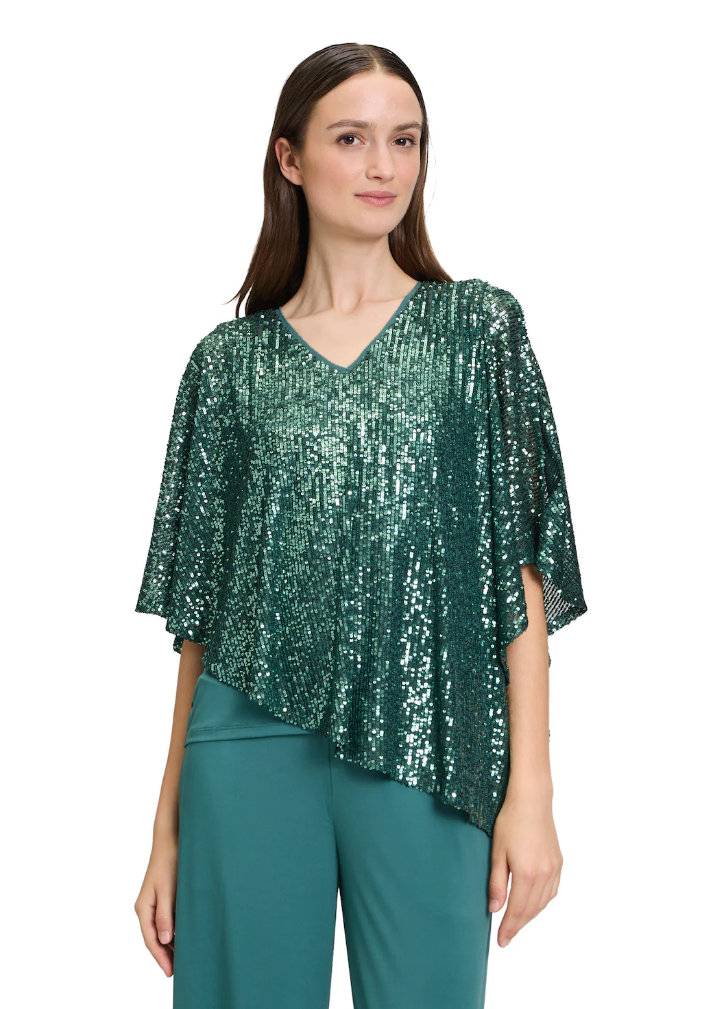 Vera Mont Shirtbluse "Vera Mont Damen Blusenshirt mit Pailletten" günstig online kaufen