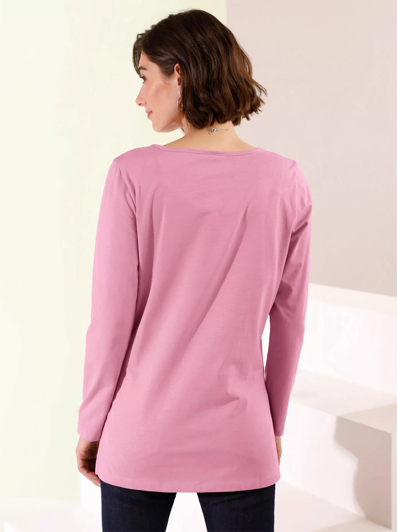 Classic Basics Langarmshirt "Longshirt", (1 tlg.) günstig online kaufen