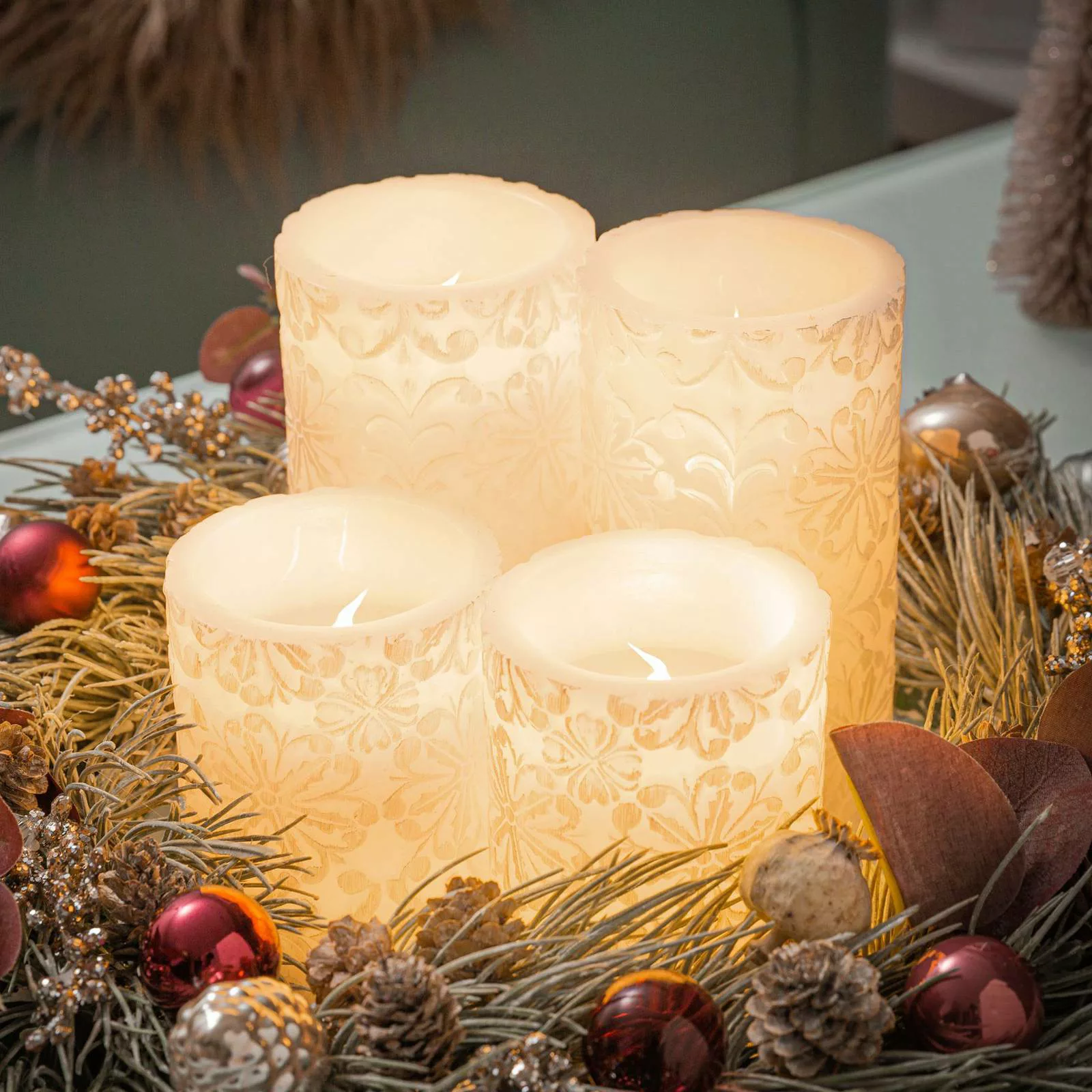 Pauleen Little Lilac Candle LED-Kerze 2er Set günstig online kaufen