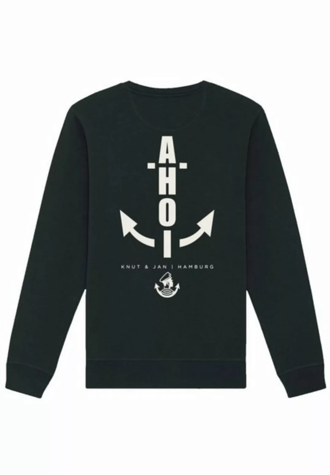 F4NT4STIC Sweatshirt Ahoi Anker Knut & Jan Hamburg Print günstig online kaufen