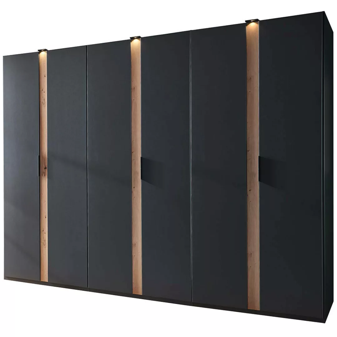 Lomadox Kleiderschrank RONDA-43 Schlafzimmerschrank 300 cm breit inkl. Bele günstig online kaufen