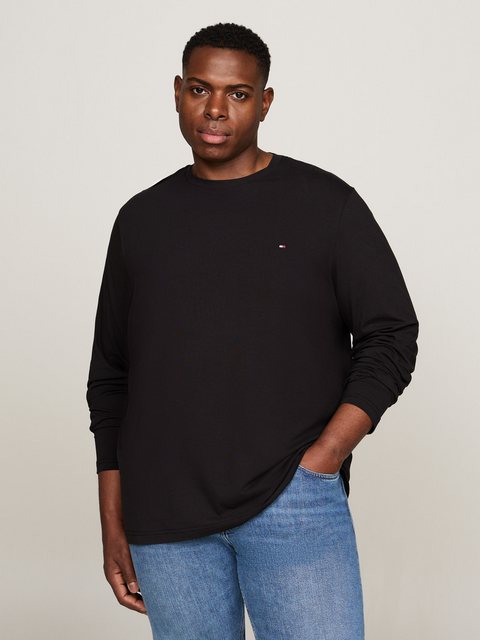 Tommy Hilfiger Big & Tall Langarmshirt BT-STRETCH SLIM FIT LS TEE-B günstig online kaufen