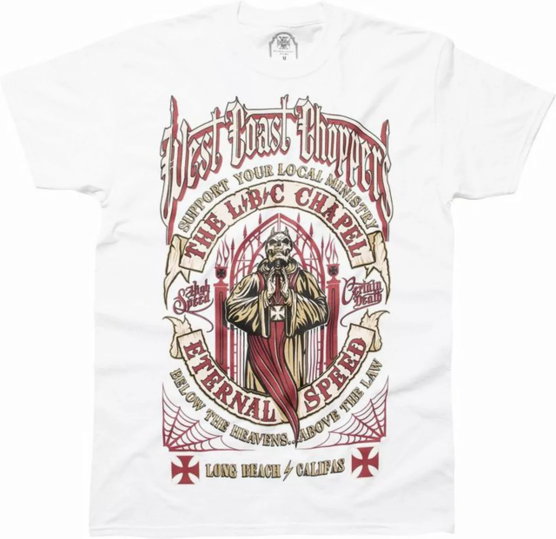 West Coast Choppers T-Shirt Chapel T-Shirt White günstig online kaufen