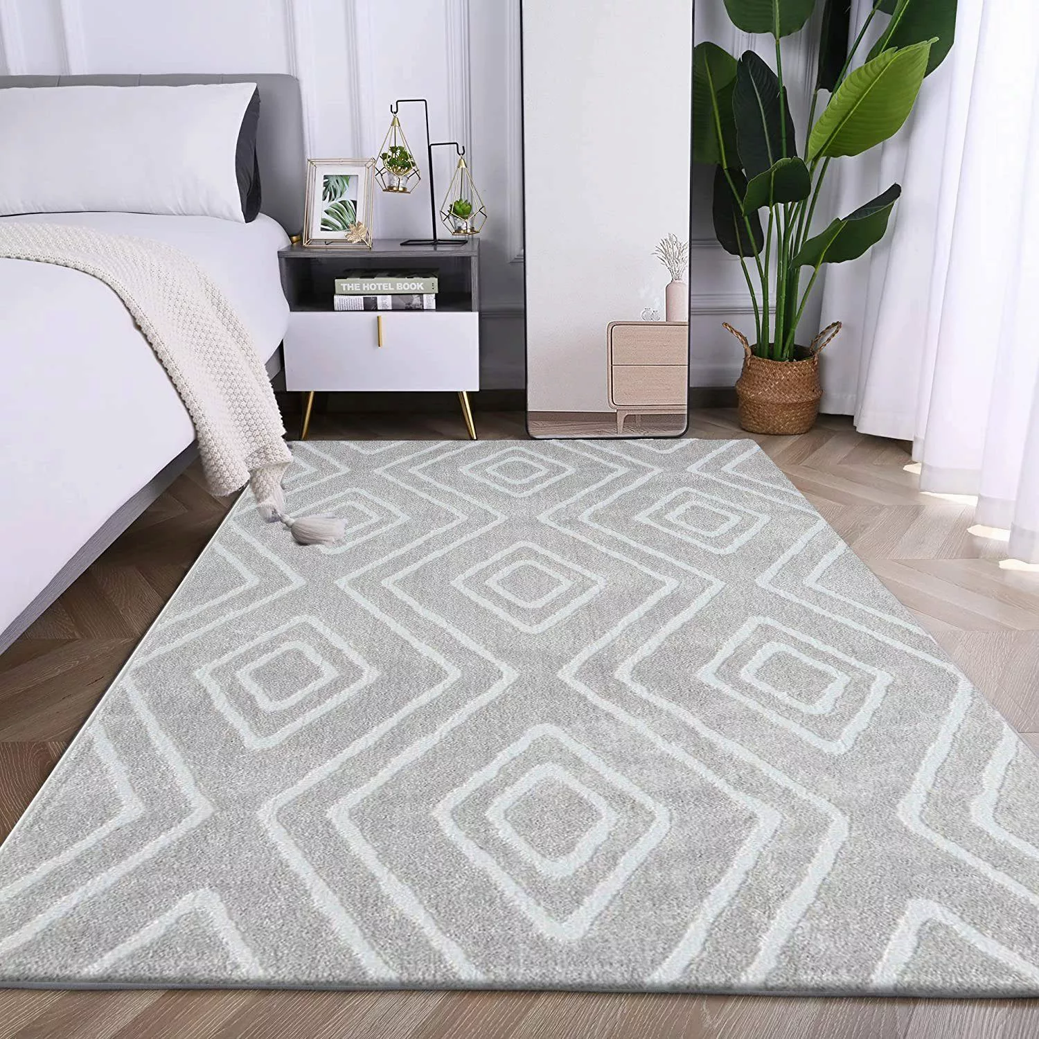 Vimoda Teppich Kurzflor Modern Super Weich, günstig online kaufen