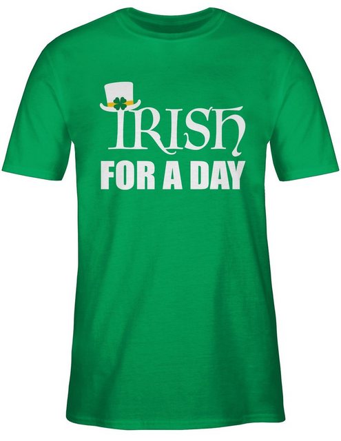 Shirtracer T-Shirt Irish for a day St. Patricks Day günstig online kaufen