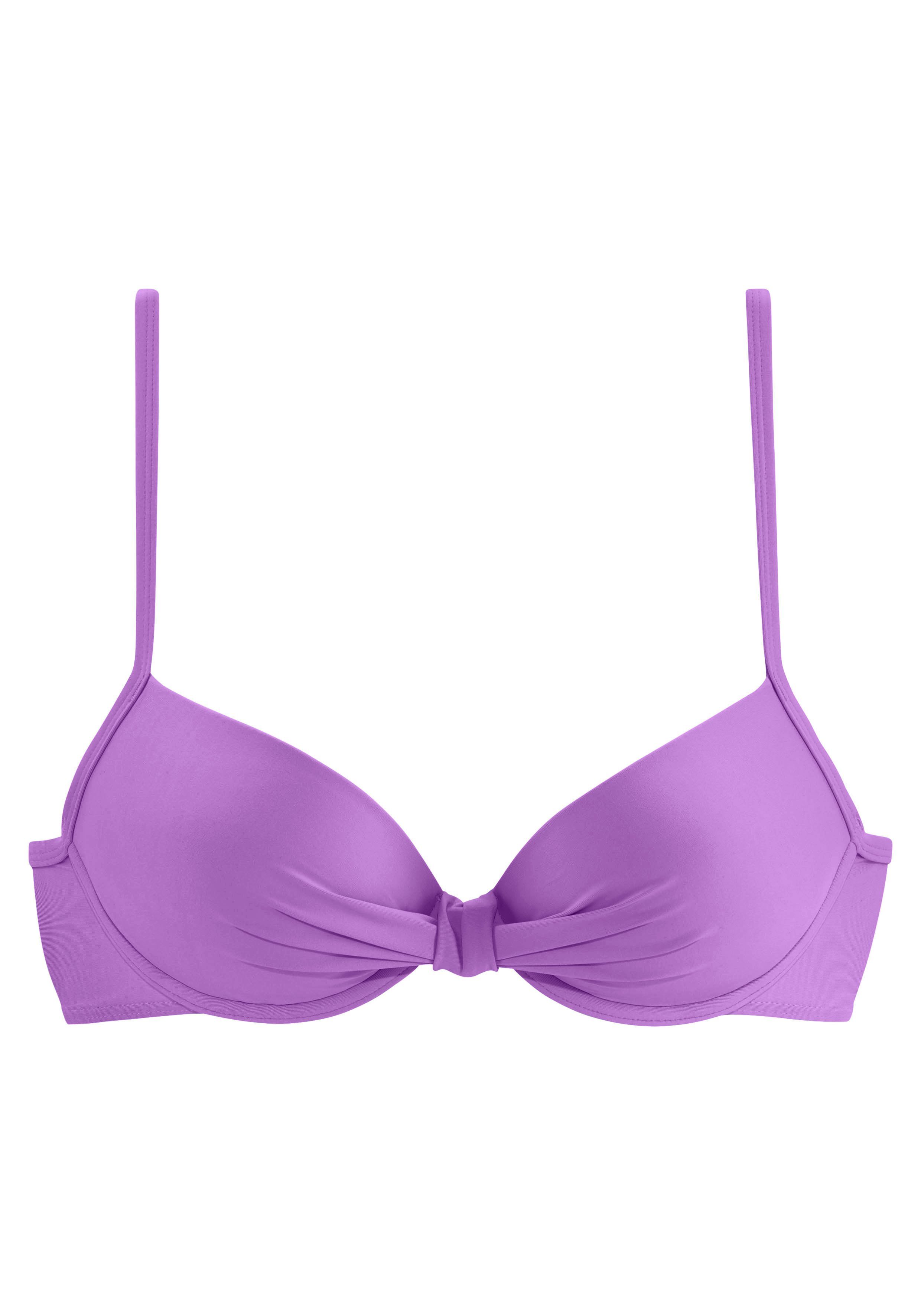 s.Oliver Bügel-Bikini-Top Spain, mit geraffter Mitte günstig online kaufen
