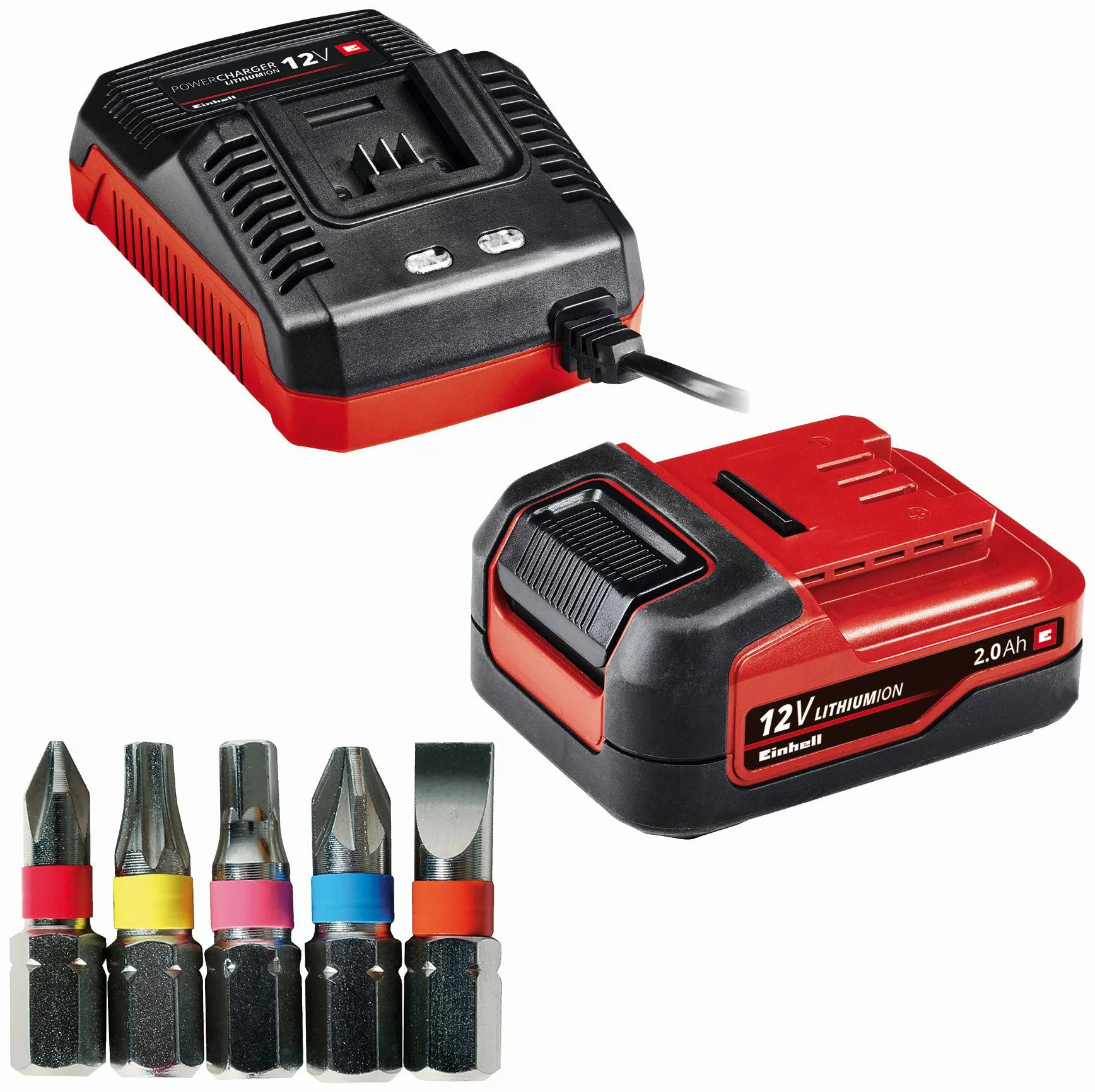Einhell 12 V Akku-Bohrschrauber TE-CD 12/1 Li inkl. 2 Ah Akku günstig online kaufen
