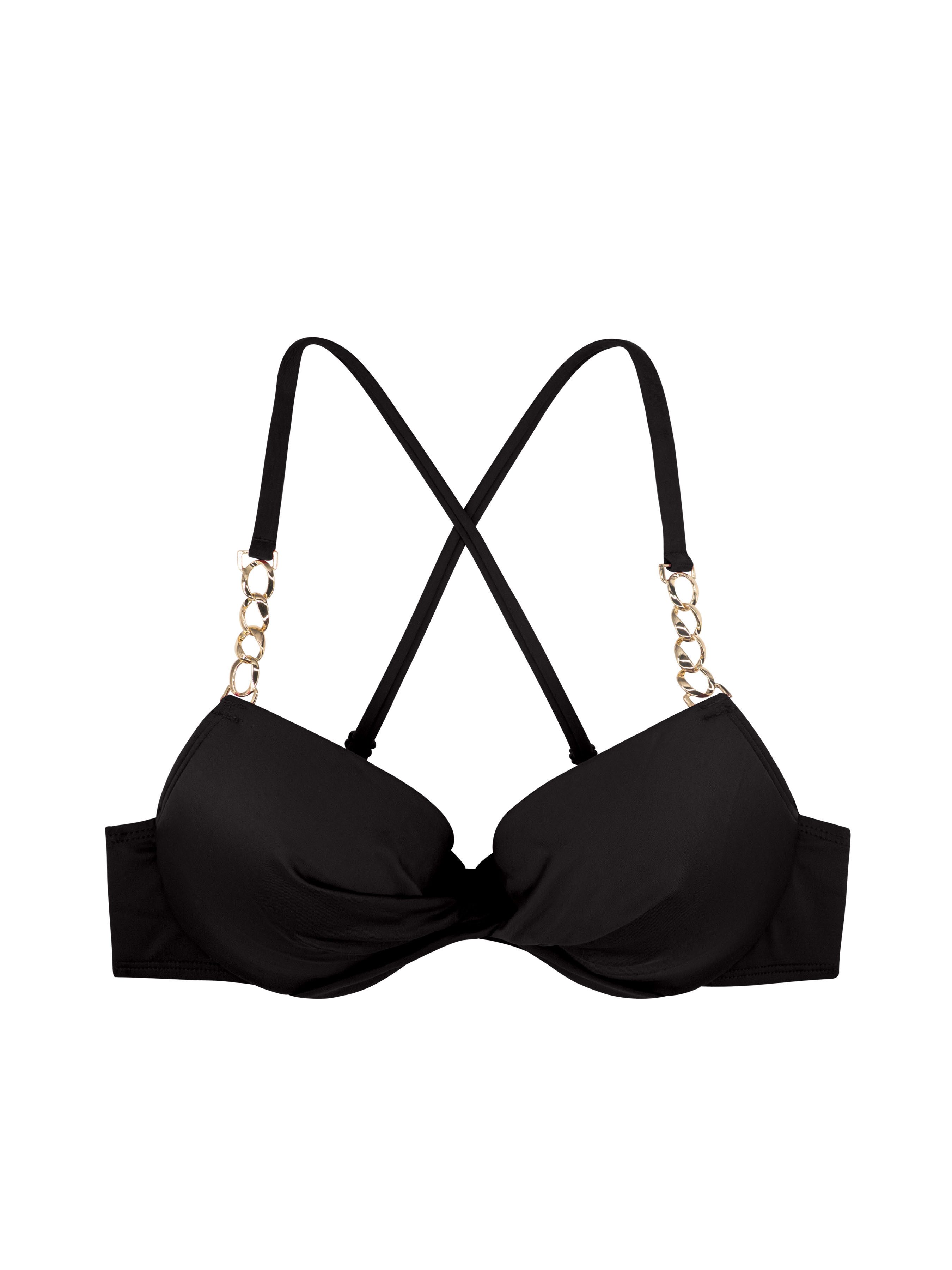 Dorina Bügel-Bandeau-Bikini-Top FILAO, Mit modischen goldfarbenen günstig online kaufen
