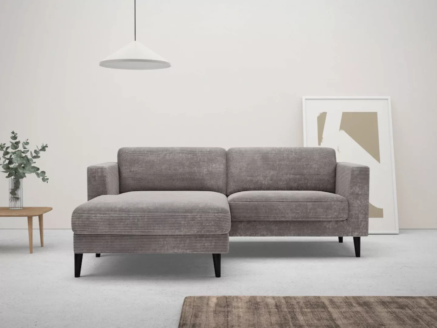 Home affaire Ecksofa "Amancey, L-Form,", mit Komfortschaum günstig online kaufen