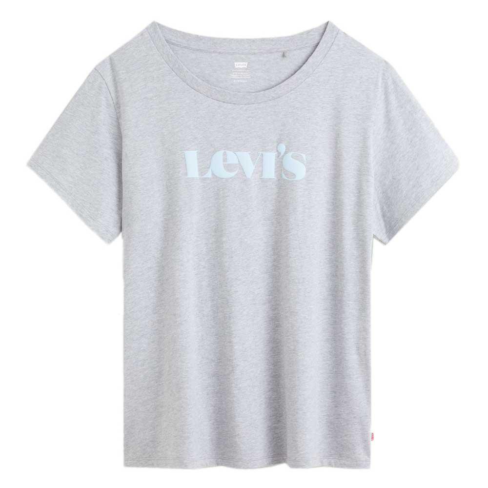 Levi´s ® Perfect Plus Size Kurzarm T-shirt 2X Heather Grey günstig online kaufen