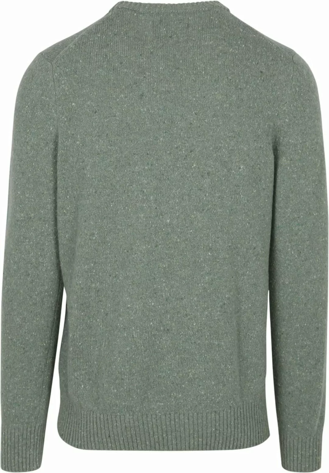 Marc O'Polo Pullover Tweed Wool Blend Grün - Größe XL günstig online kaufen