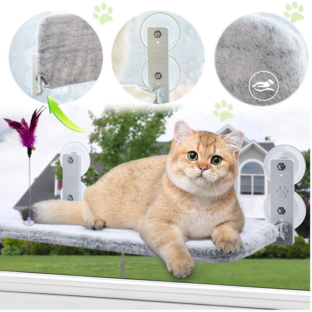 RWEUOQ Katzen-Hängematte Katzen-Hängematte Collapsible Cat Window günstig online kaufen