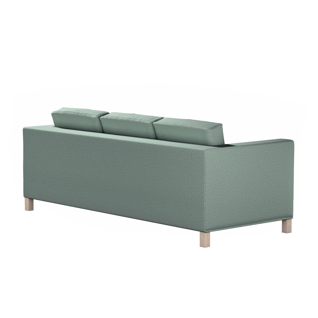 Bezug für Karlanda 3-Sitzer Sofa nicht ausklappbar, kurz, eukalyptusgrün, B günstig online kaufen