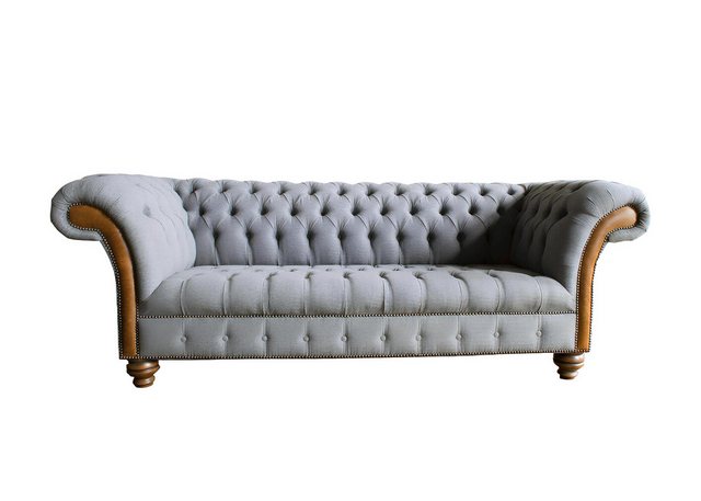 Xlmoebel Sofa Dreisitzer Chesterfield Wohnzimmer-Sofa in modernem Design mi günstig online kaufen