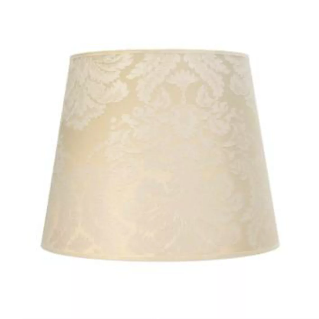 Konischer Lampenschirm Hängelampe Weiß E27 Stoff günstig online kaufen