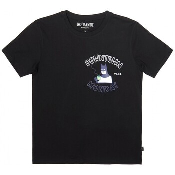 Ko Samui Tailors  T-Shirts & Poloshirts Wanderlust T-Shirt Schwarz günstig online kaufen
