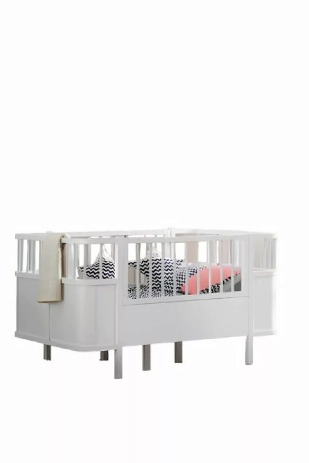 JVmoebel Kinderbett Stilvoll Kinderbett Holz Hochwertig Bett Weiß Exklusive günstig online kaufen