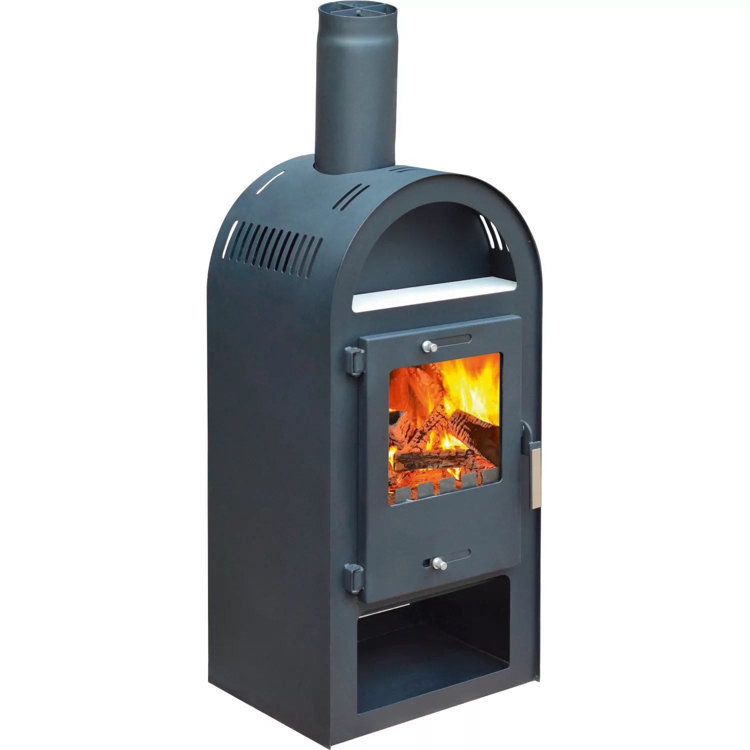 Kaminofen Magna 3.0 (UNI-1963 3.0) Stahl Schwarz 7 kW EEK: A günstig online kaufen