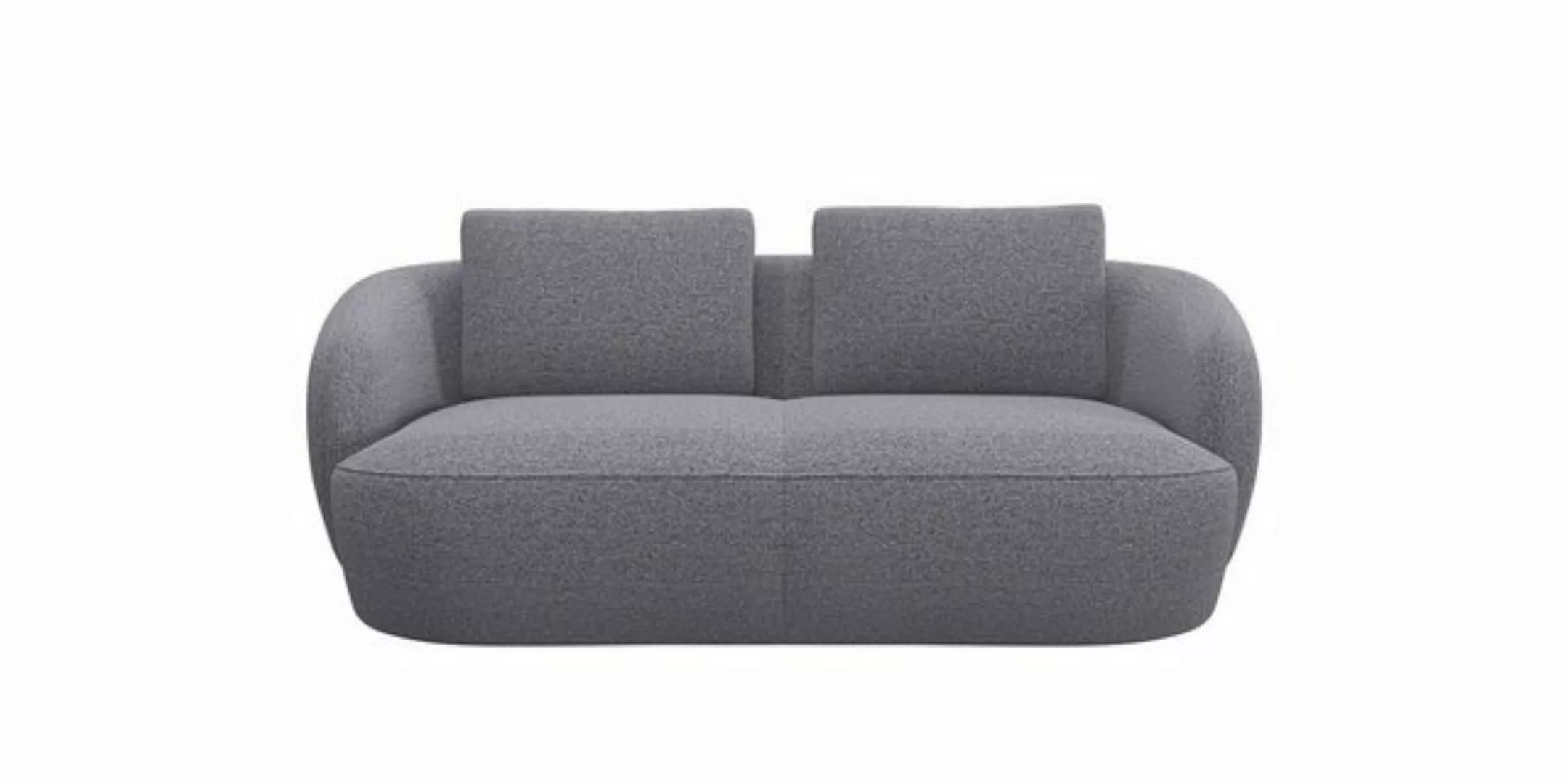 FLEXLUX 2,5-Sitzer Torino, rund, Couch, Loveseat, Modernes, organisches Sof günstig online kaufen