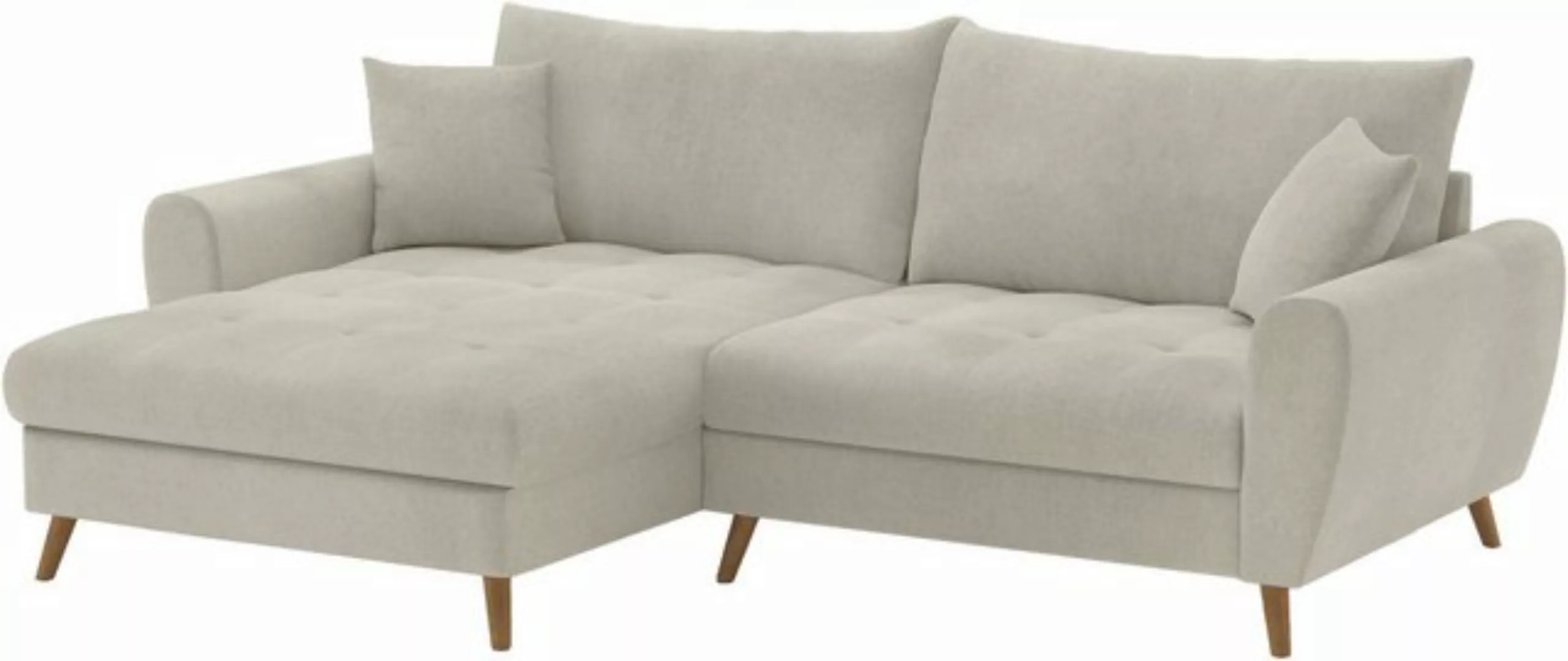 Home affaire Ecksofa "Blackburn II, L-Form", Mit Kaltschaumpolsterung bis 1 günstig online kaufen