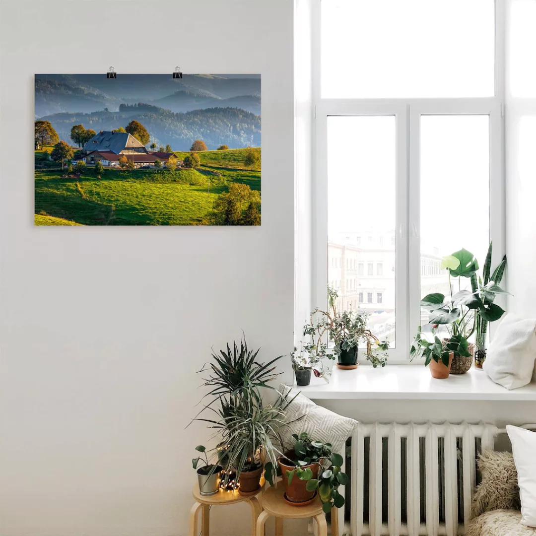 Artland Wandbild "Bauernhof bei St.Peter Schwarzwald", Berge & Alpenbilder, günstig online kaufen