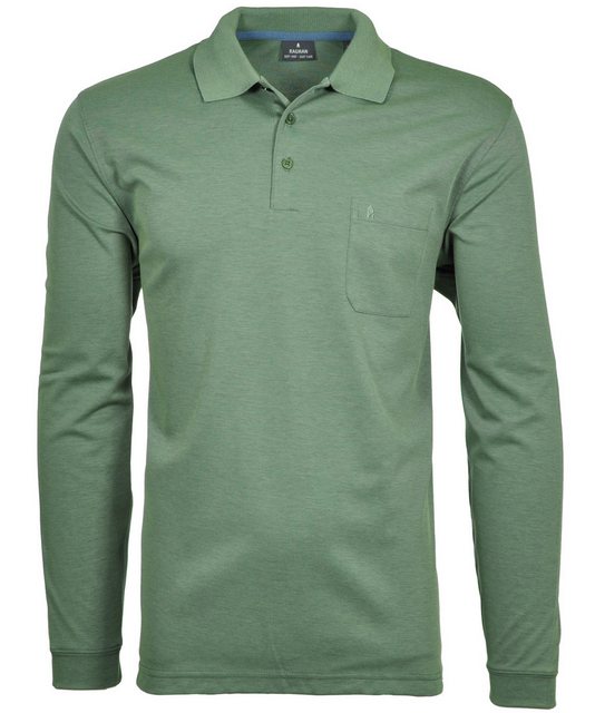 RAGMAN Langarm-Poloshirt Polo soft knit LS günstig online kaufen