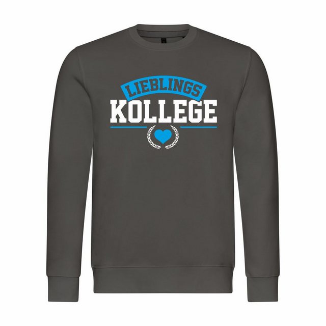 deinshirt Rundhalspullover Herren Sweatshirt Lieblingskollege Mit Print Mot günstig online kaufen