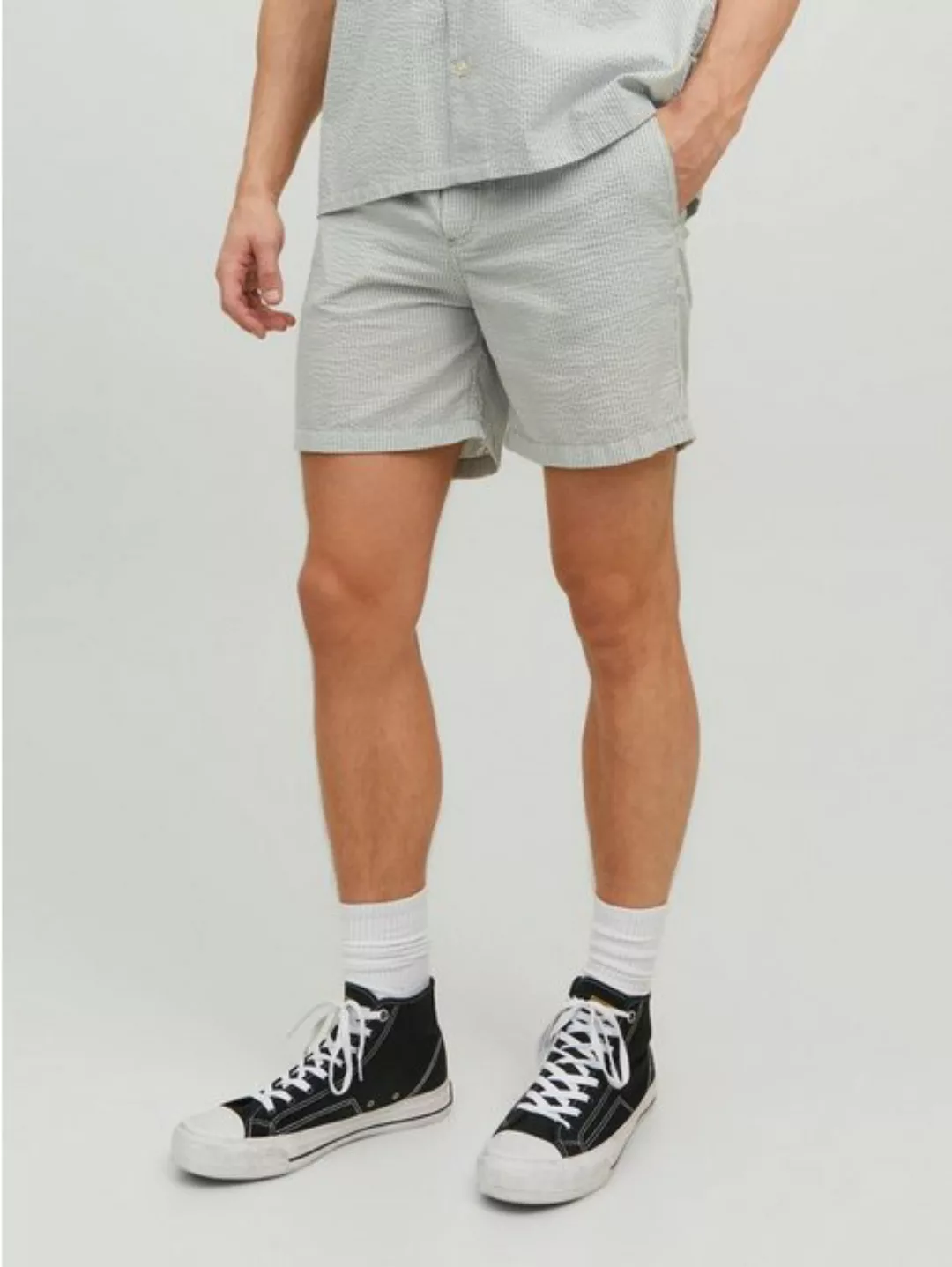 Jack & Jones Chinoshorts Chino Shorts Kurze Bermuda Krepp Hose JPSTJEFF JPS günstig online kaufen