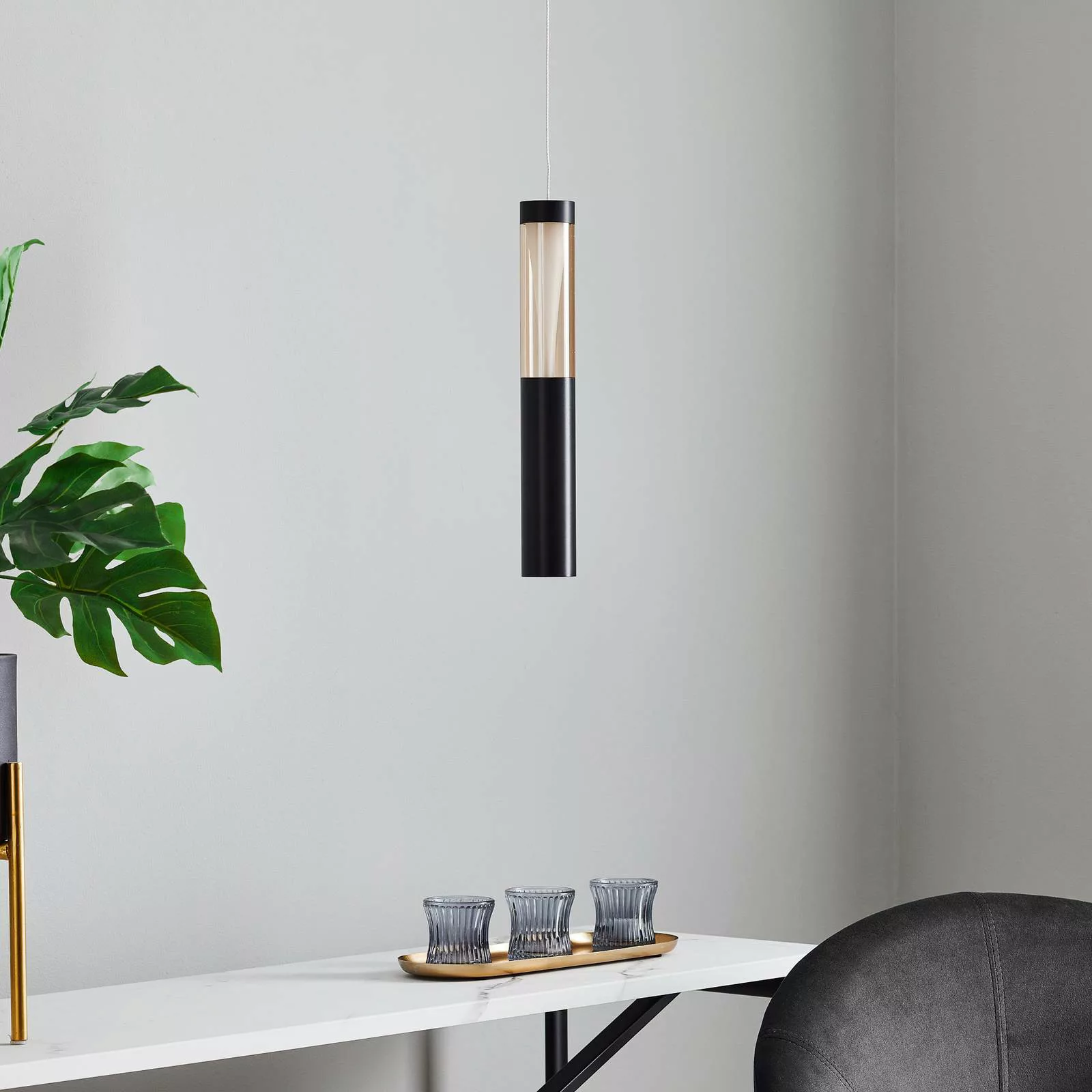 Lucande Danson LED-Pendelleuchte, einflammig günstig online kaufen
