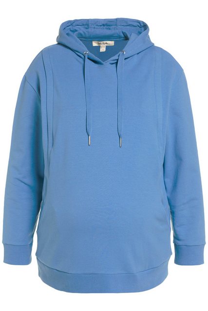 Ulla Popken Sweatshirt Bellieva-Hoodie Stillfunktion A-Linie Kapuze günstig online kaufen