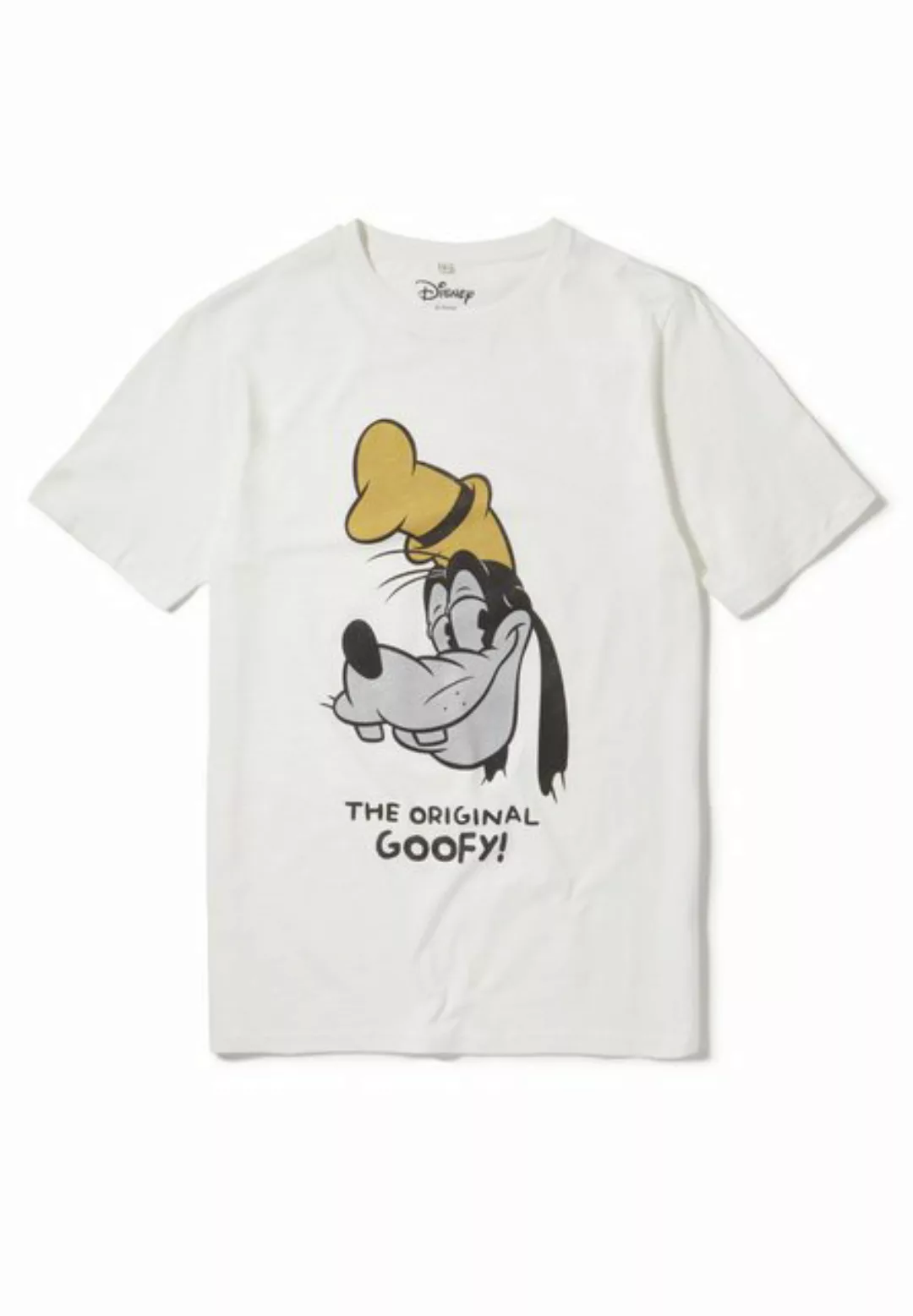 Recovered T-Shirt Disney Goofy The Original Goof GOTS zertifizierte Bio-Bau günstig online kaufen