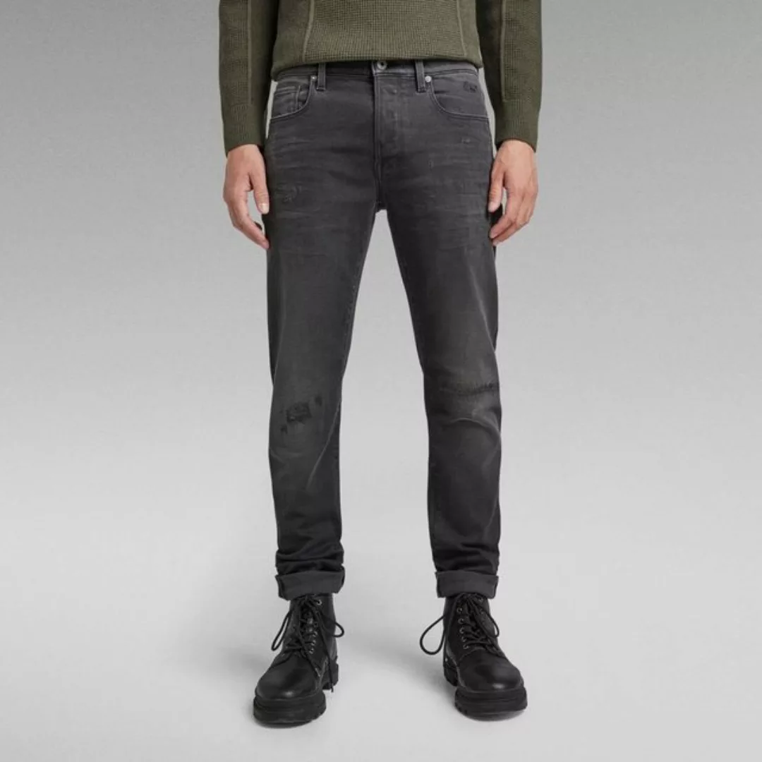 G-Star RAW 5-Pocket-Hose 3301 Slim worn in black onyx restored (1-tlg) günstig online kaufen