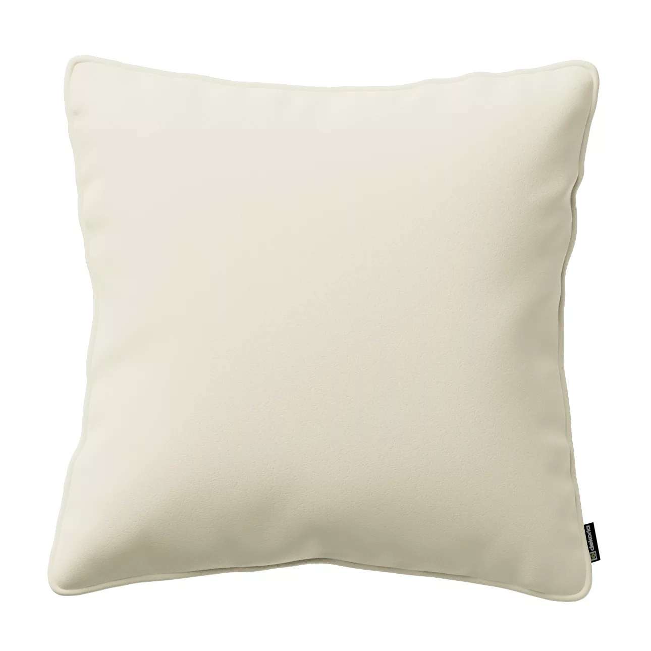 Kissenhülle Gabi mit Paspel, creme, 60 x 60 cm, Crema (144-63) günstig online kaufen