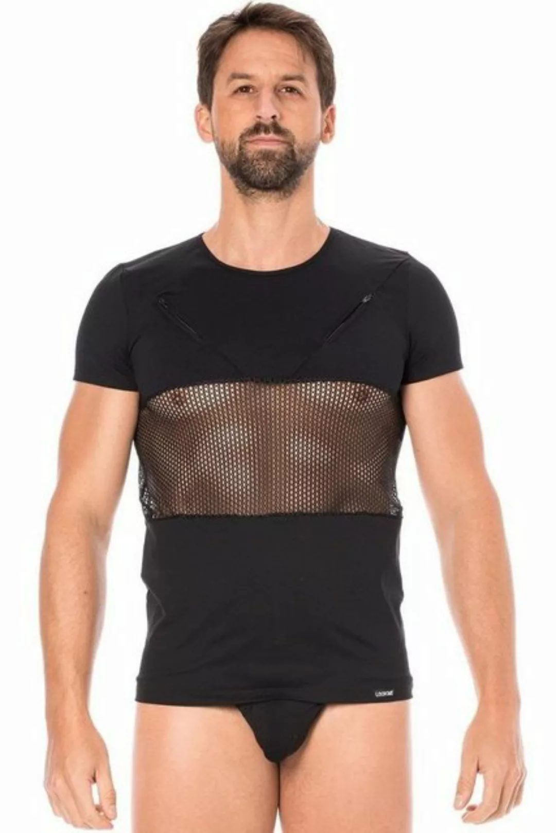 LOOK ME T-Shirt Herren-Shirt in schwarz - L günstig online kaufen