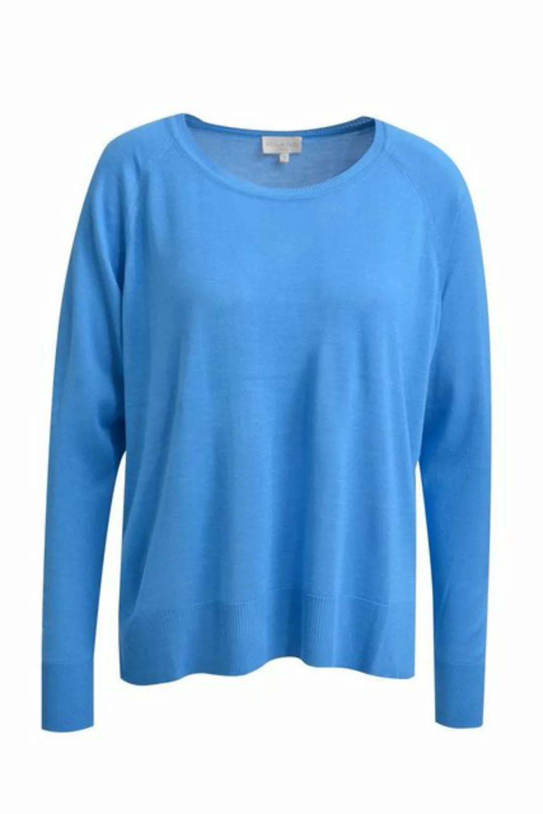 Milano Italy Rundhalspullover PULLOVER WITH ROUNDNECK AND RAGLAN günstig online kaufen