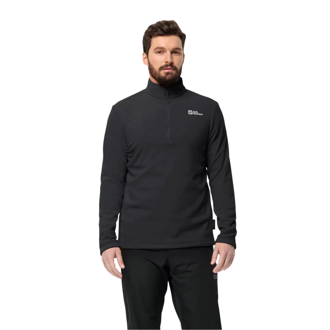 Jack Wolfskin Fleecepullover "TAUNUS HZ M", aus recyceltem Polyester, atmun günstig online kaufen