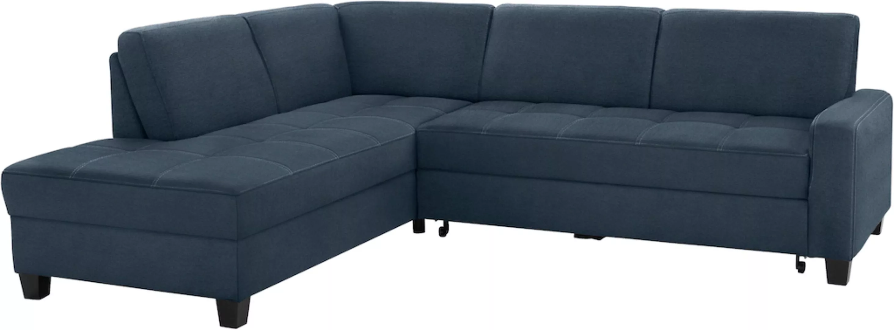 DOMO collection Ecksofa »Florentina L-Form«, wahlweise mit Bettfunktion, mi günstig online kaufen