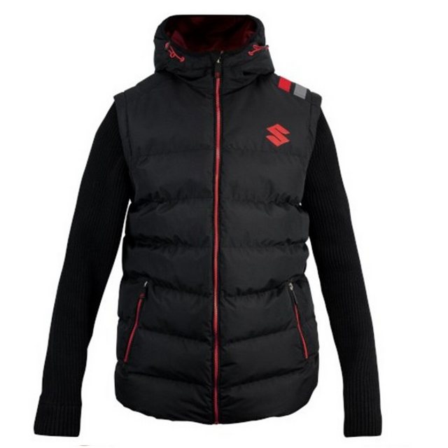 SUZUKI Steppweste Suzuki Thermo Weste BODYWARMER mit Strickarmen Steppweste günstig online kaufen