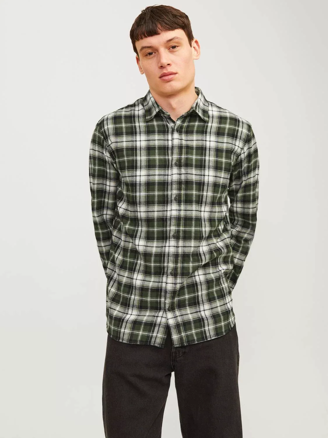 Jack & Jones Langarmhemd "JJJOSHUA FALL FLANNEL SHIRT LS" günstig online kaufen