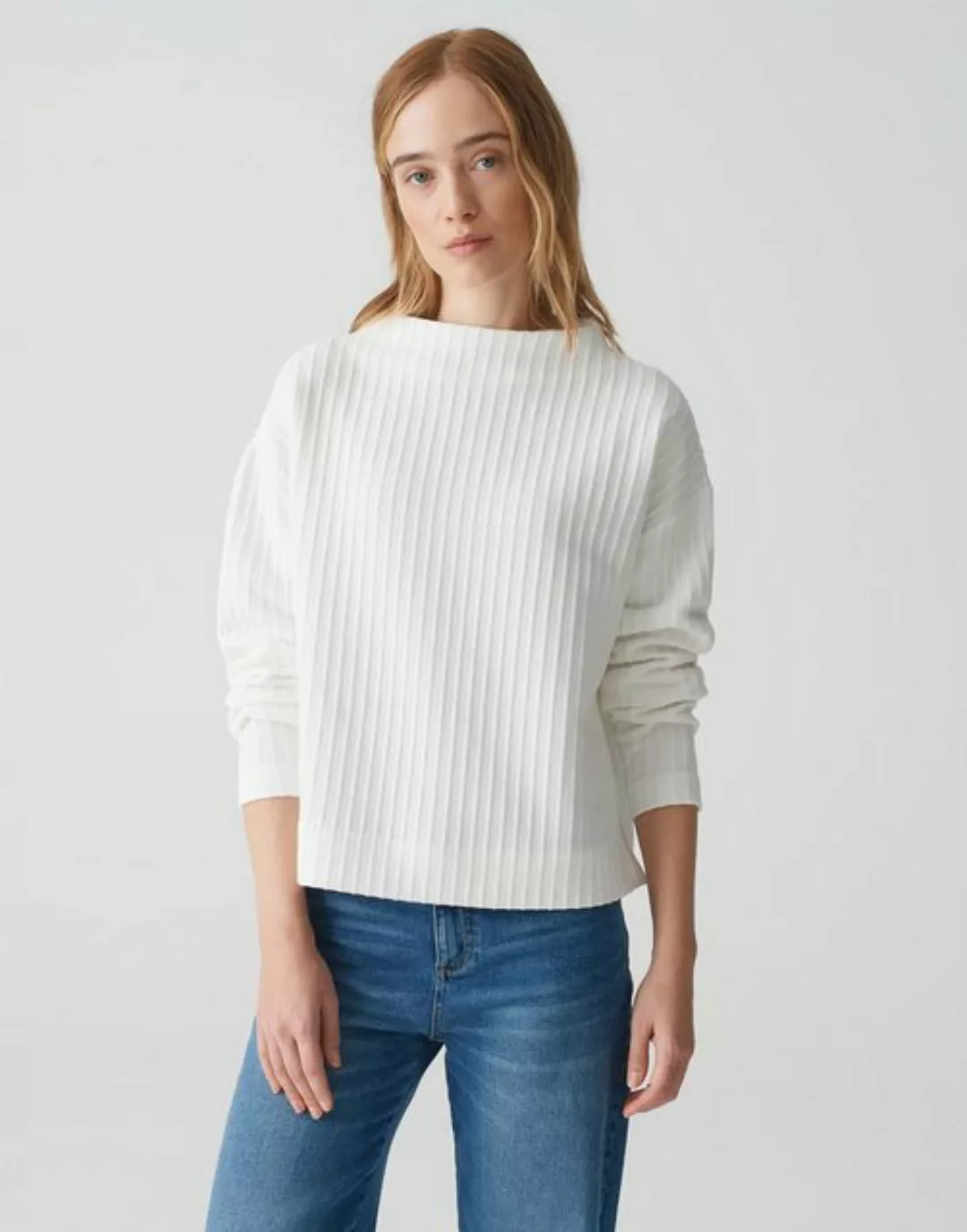 OPUS Sweater Sweater GYNAMI Regular mit Struktur günstig online kaufen