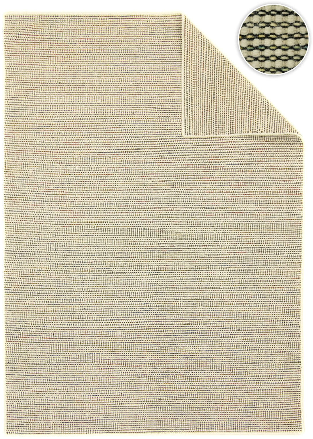 morgenland Wollteppich »Arvin - Kelim Teppich - Trendy«, rechteckig, 1 mm H günstig online kaufen