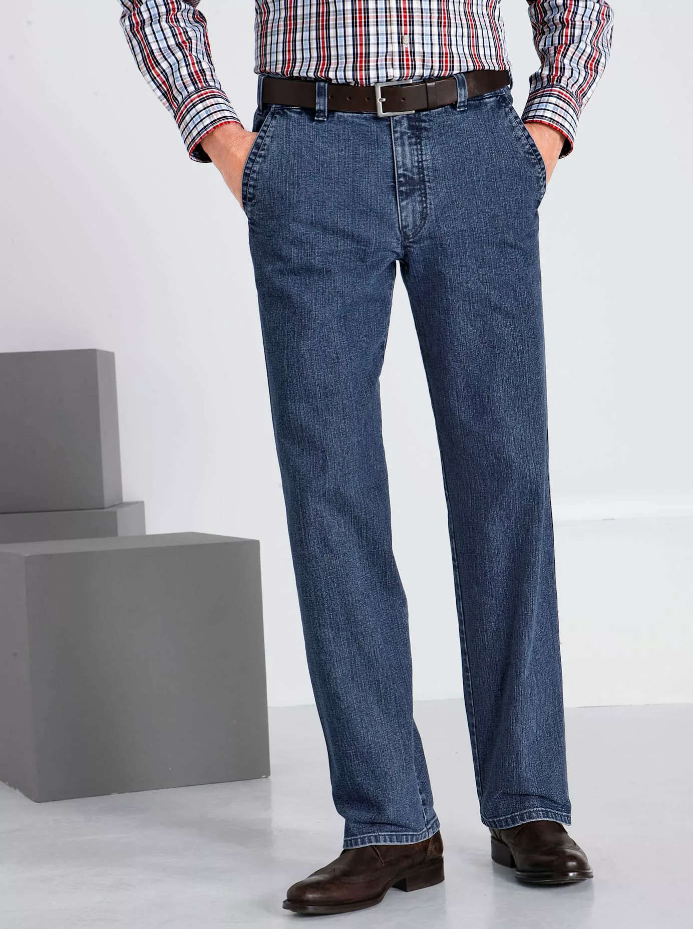 Classic Comfort-fit-Jeans, (1 tlg.) günstig online kaufen