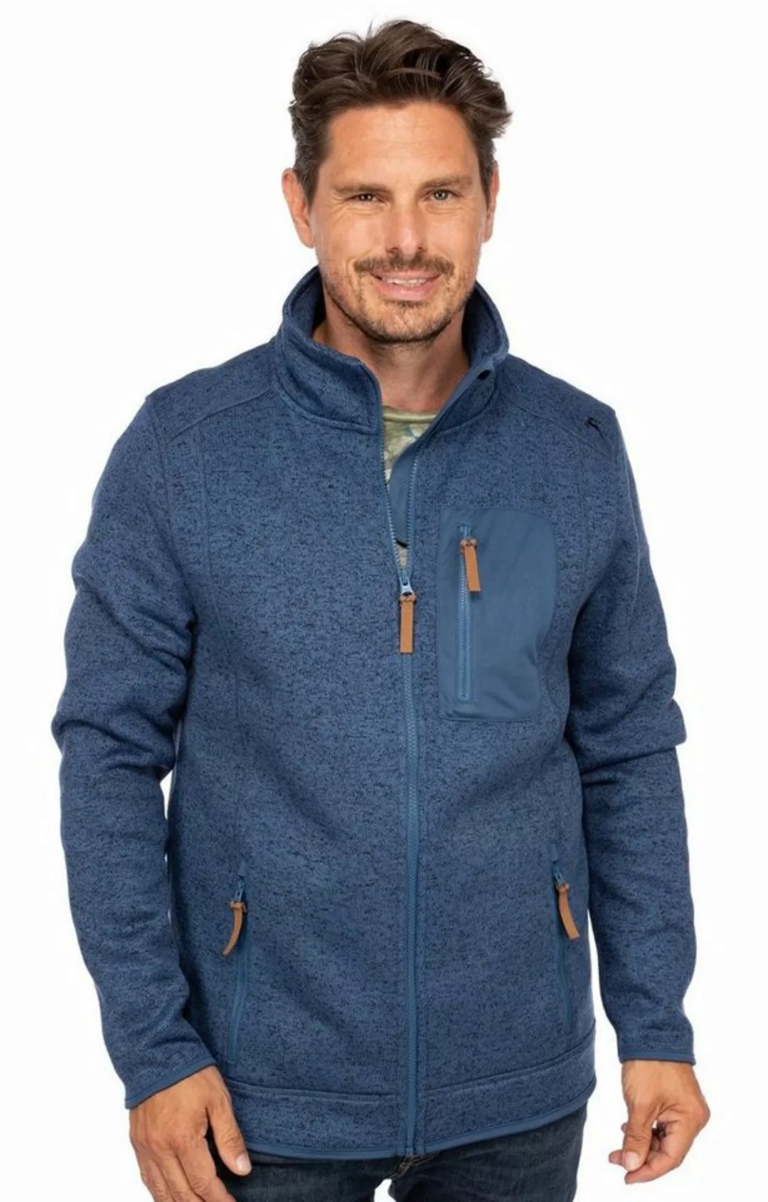 OS-Trachten Outdoorjacke Freizeitjacke WALDBERG jeansblau günstig online kaufen