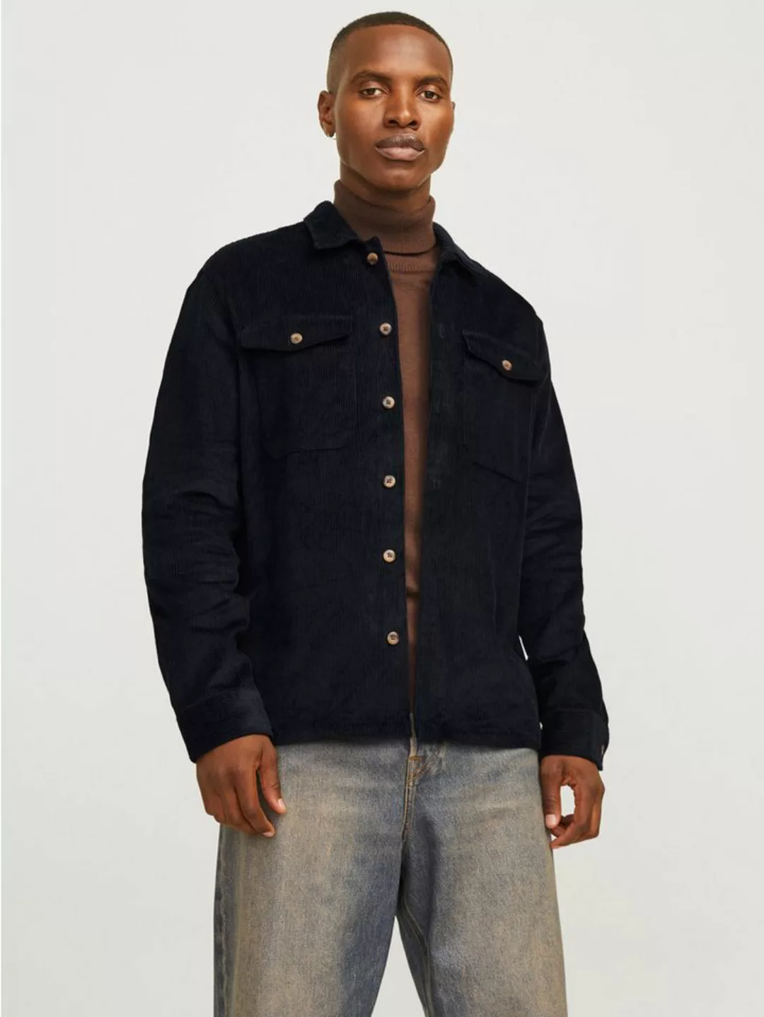 Jack & Jones Langarmhemd JJEEDDIE CORDUROY OVERSHIRT LS SN günstig online kaufen